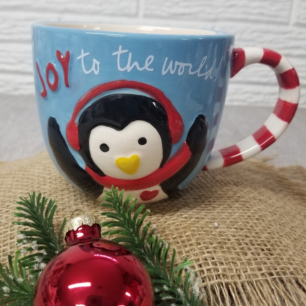 Penguin Joy To The World XL Mug